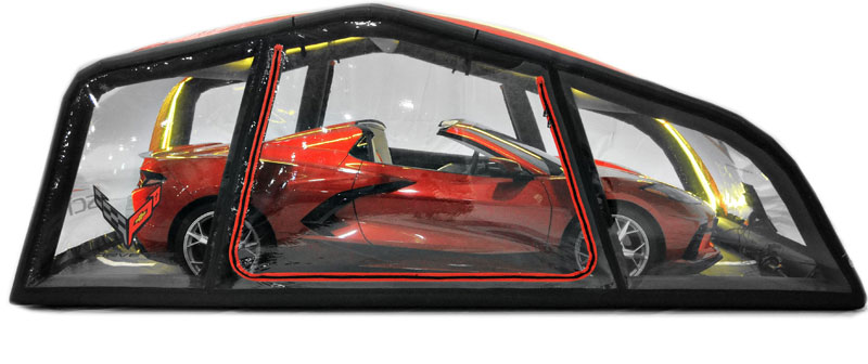 SC1 Corvette Indoor Showcase